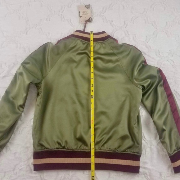 Chelsea & Violet Green Bomber Jacket 🔥•NWT - Picture 6 of 7